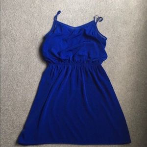 EXPRESS royal blue dress
